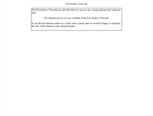 Tablet Screenshot of filearchive.net